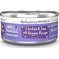 WholeHearted All Life Stages Grain-Free Chicken & Tuna with Veggie Recipe Morsels in Gravy Wet Cat Food