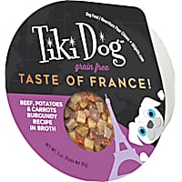 Tiki Dog Petites Gourmet International French Beef Burgundy Wet Food