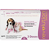 Revolution Topical Solution for Puppies and Kittens up to 5lbs