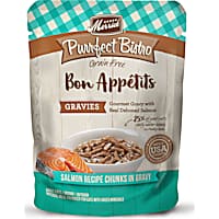 Merrick Purrfect Bistro Bon Appetits Grain Free Salmon Recipe Chunks in Gravy Wet Cat Food