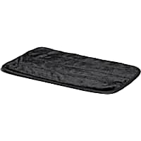 Midwest Quiet Time Deluxe Black Fur Pet Mat/Bed