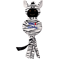 KONG Wubba No Stuff Zebra Chew Dog Toy