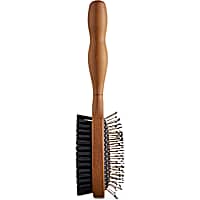 Well & Good Wooden Pin and Bristle Dog Brush for All Coats