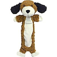 Multipet Rescue Plush Flattie Longbody Dog Toy