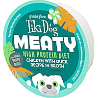 Tiki Dog Meaty Chicken with Duck Recipe Wet Food