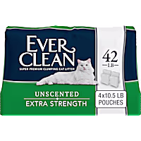 Ever Clean Extra Strength Unscented Clumping Cat Litter