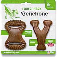 Benebone Tiny Bacon Chew Dog Toy