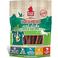 Plato Pet Thinkers Duck Sticks Dog Treats