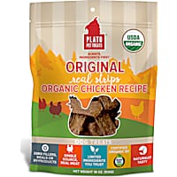 Plato Pet Organic Chicken Strips Dog Treats
