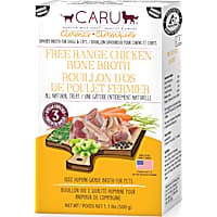 CARU Free Range Chicken Bone Broth Natural Liquid Treat for Dogs and Cats