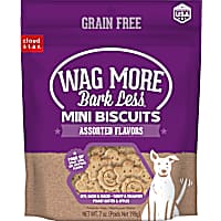 Cloud Star Wag More Bark Less Grain Free Mini Oven Baked Assorted Flavor Dog Treats
