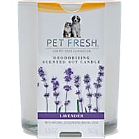 Arm & Hammer Pet Fresh Deodorizing Scented Soy Candle Lavender for Dogs and Cats