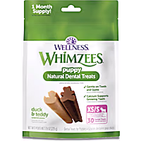 Whimzees Natural Grain Free Dental X-Small/Small Puppy Treats