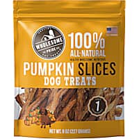 Wholesome Pride Pumpkin Strips Dog Treats
