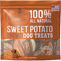 Wholesome Pride Sweet Potato Chew Dog Treats