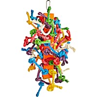 You & Me Knotty Block Preening Bird Toy