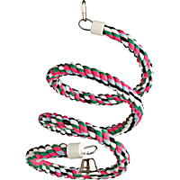 You & Me Colorful Spiral Rope Bird Perch