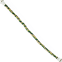 You & Me Multi-color Zigzag Rope Bird Perch