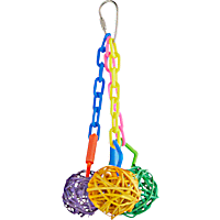 You & Me Ball Cluster Chewing Bird Toy