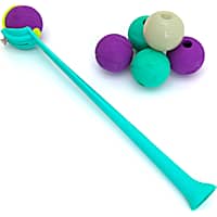 Chew King 6 Balls with Ball Launcher Combo Dog Toy