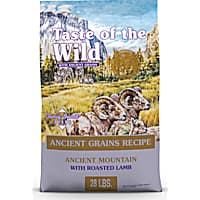 Taste of the Wild Ancient Mountain with Roasted Lamb and Ancient Grains Dry Dog Food