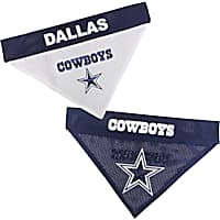 Pets First Dallas Cowboys Reversible Pet Bandana