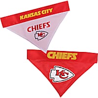 Pets First Kansas City Chiefs Reversible Pet Bandana