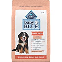Blue Buffalo Baby Blue Healthy Growth Formula with DHA, Chicken & Brown Rice Recipe Natural Large Breed Puppy Dry Food