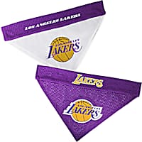 Pets First La Lakers Reversible Bandana for Dogs