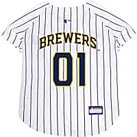 Pets First Milwaukee Brewers Jersey for Dogs