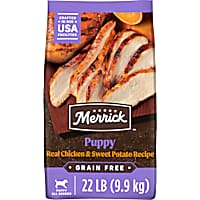 Merrick Grain Free Real Chicken & Sweet Potato Recipe Dry Puppy Food