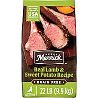 Merrick Grain Free Real Lamb and Sweet Potato Recipe Dry Dog Food