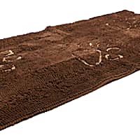 Dog Gone Smart Dirty Dog Mocha Brown Doormat Runner for Dogs