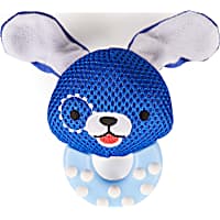 Leaps & Bounds Chews Me! Teething Plush Puppy Toy in Various Styles
