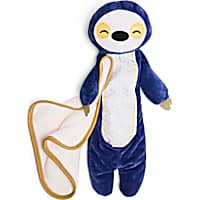 Leaps & Bounds Snuggle Sloth Comfort Plush Assorted Puppy Toy