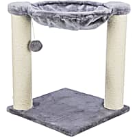 TRIXIE Baza Gray Scratching Post With Hammock for Cats