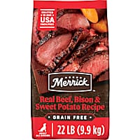 Merrick Grain Free Real Beef, Bison & Sweet Potato Recipe Dry Dog Food