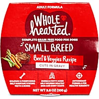 WholeHearted Grain-Free Beef & Veggies Cuts in Gravy Wet Dog Food