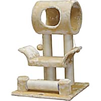 Go Pet Club Beige Cat Tree Scratcher Condo with Sisal Covered
