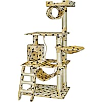 Go Pet Club Classic Cat Tree with Sisal Covered Posts