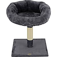 Go Pet Club Gray Cat Tree Perch with Sisal Scratching Post