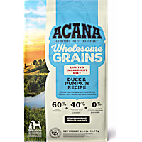 ACANA Wholesome Grains Duck & Pumpkin Recipe Dry Dog Food
