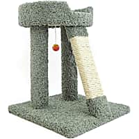 New Cat Condos 1 Level Premier Green Elevated Cat Bed