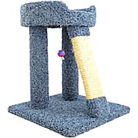 New Cat Condos 1 Level Premier Blue Elevated Cat Bed