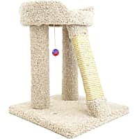 New Cat Condos 1 Level Premier Tan Elevated Cat Bed