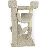 New Cat Condos 3 Level Premier Tan Cat Scratch & Lounge