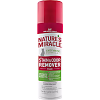 Nature's Miracle Tough on Organic Stains and Odors Remover Foam for Cats
