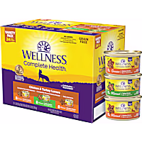 Wellness Complete Health Chicken & Turkey Lovers Variety Pack Wet Adult Cat Food