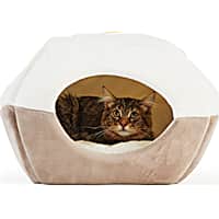 EveryYay Snooze Fest 2 in 1 Novelty Pyramid Convertible Cat Bed