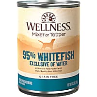 Wellness 95% Whitefish Natural Grain Free Wet Canned Dog Food